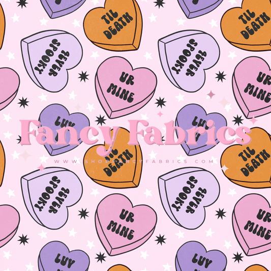 Halloween Convo Hearts | PREORDER | By The Yard