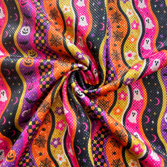 Halloween Waves | 4x4 Scaling | Printed Shattered Holographic | Ready To Ship