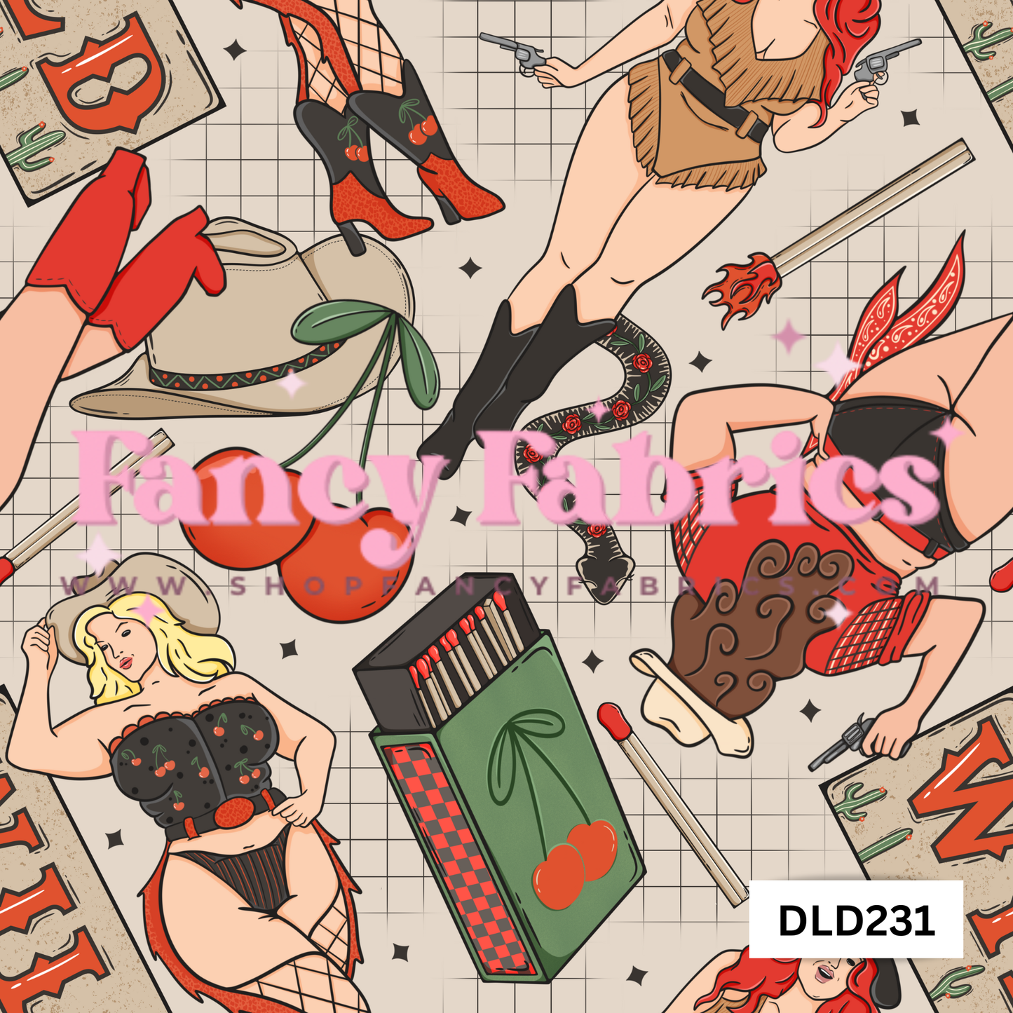 DLD231 |  PREORDER | Fabric By The Yard