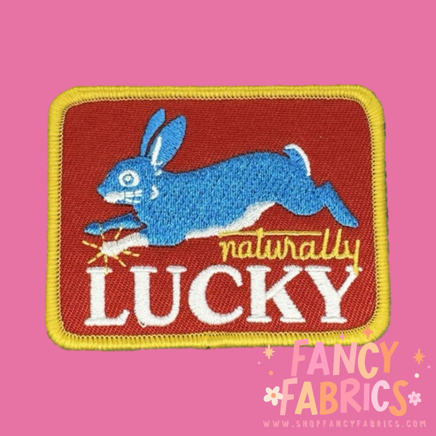 Naturally Lucky | Iron On Patch