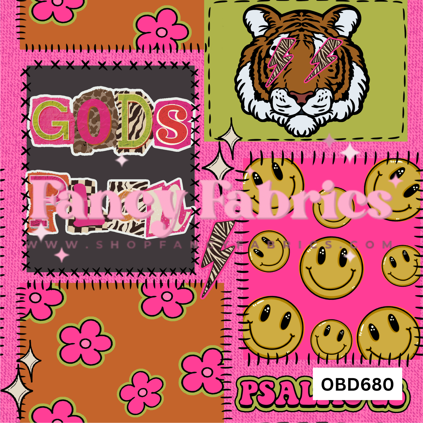 OBD680 |  PREORDER | Fabric By The Yard