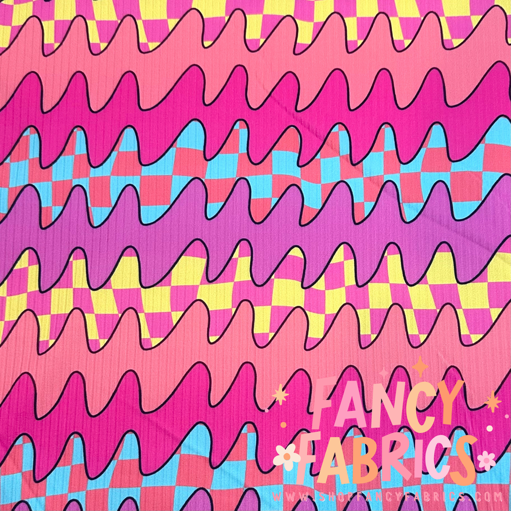 Trendy Waves | 6x6 Scaling | Skinny Rib | Ready To Ship