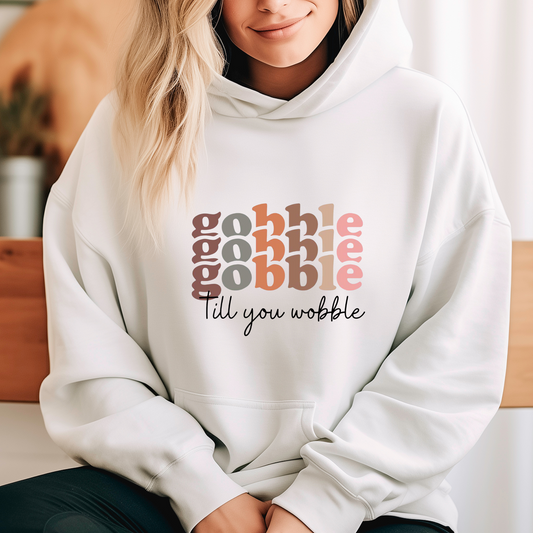 Gobble Til You Wobble | Adult Size | DTF Transfer | Ready To Ship