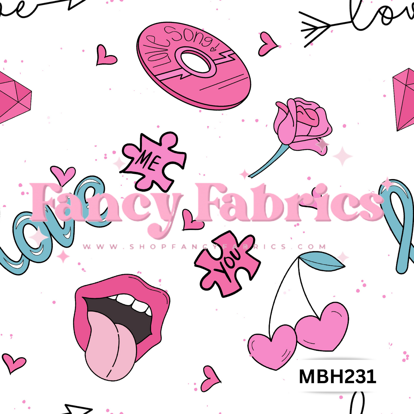 Valentines MBH231 | PREORDER | By The Yard