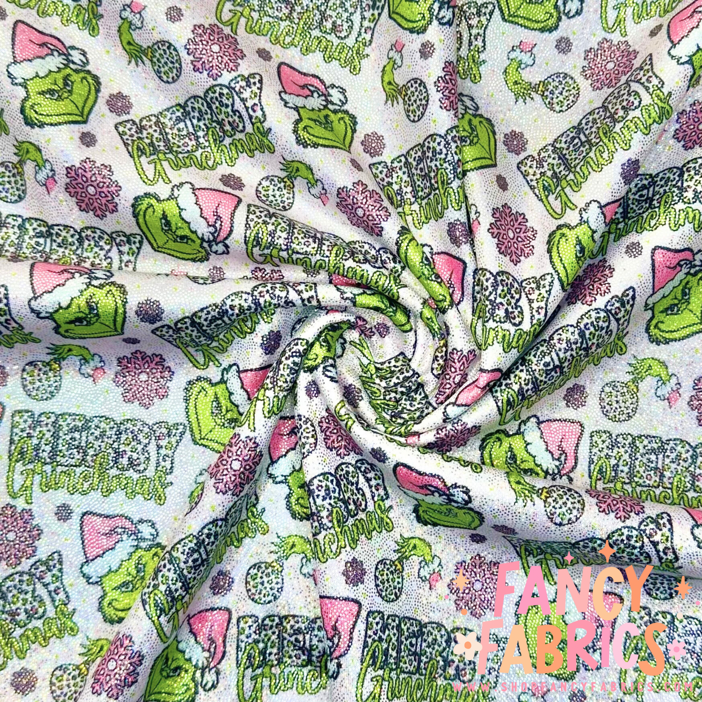 Merry Grinchmas | 3x3 Scaling | Printed Holographic | Ready To Ship