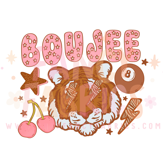 Boujee Tiger | Child Size | DTF Transfer