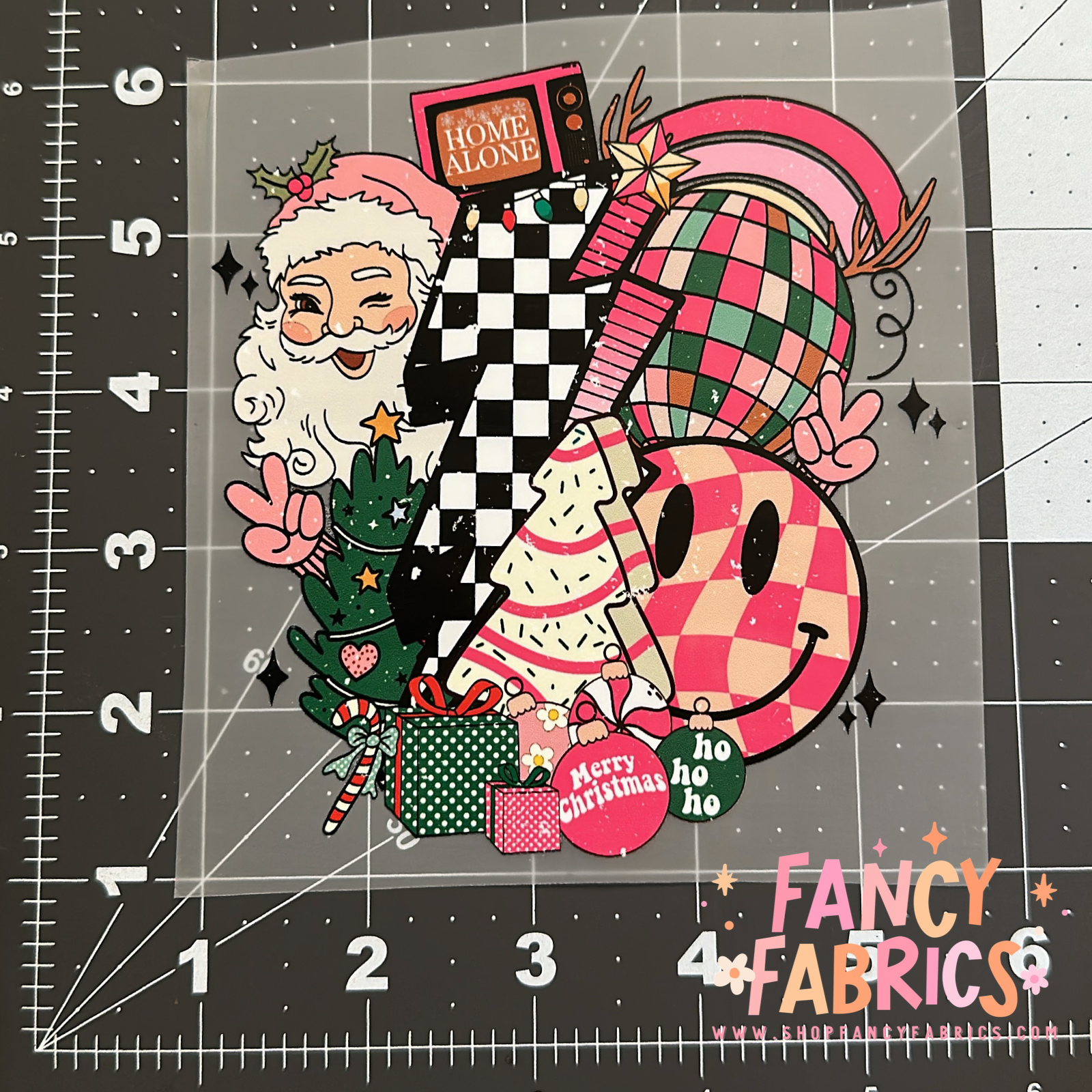 Santa Lightning | Toddler Size | DTF Transfer