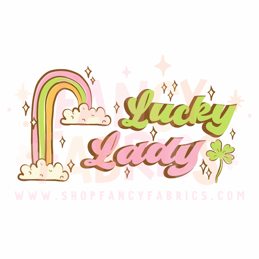 Lucky Lady | Toddler Size | DTF Transfer
