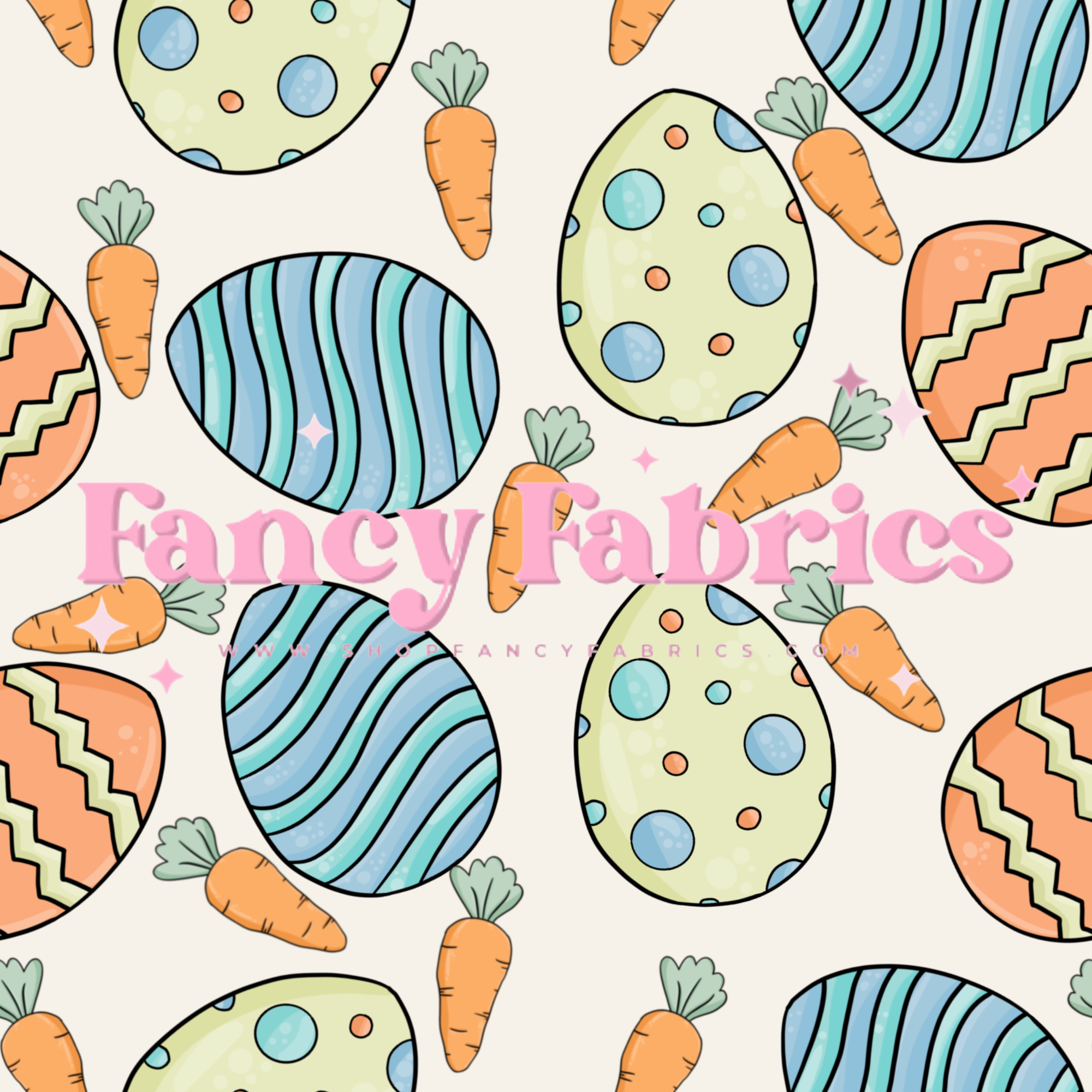 Carrots and Eggs | PREORDER | By The Yard