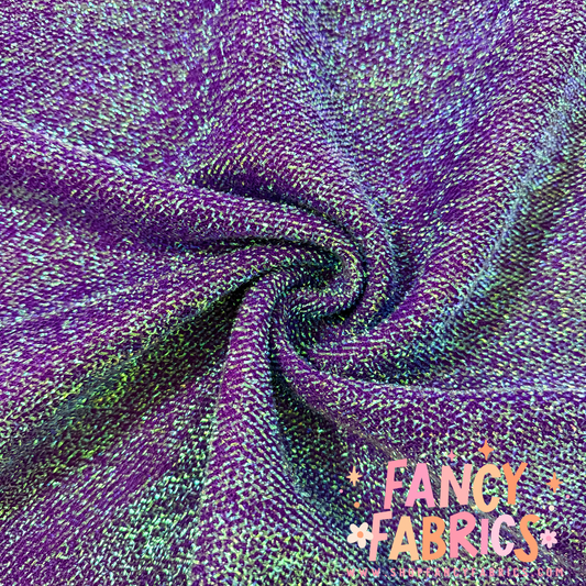 Purple | Tinsel Fabric | Ready To Ship