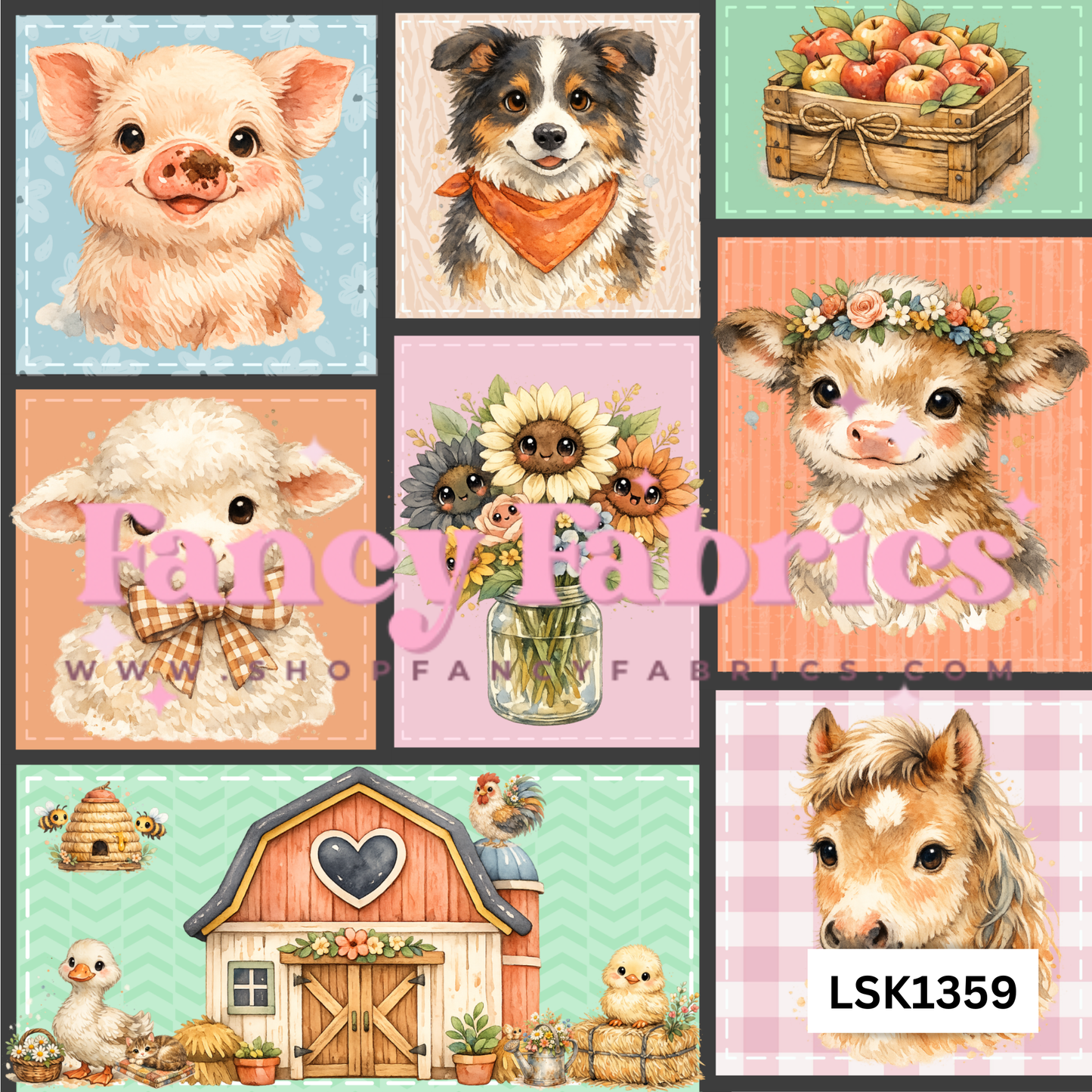 LSK1359 | PREORDER | Fabric By The Yard