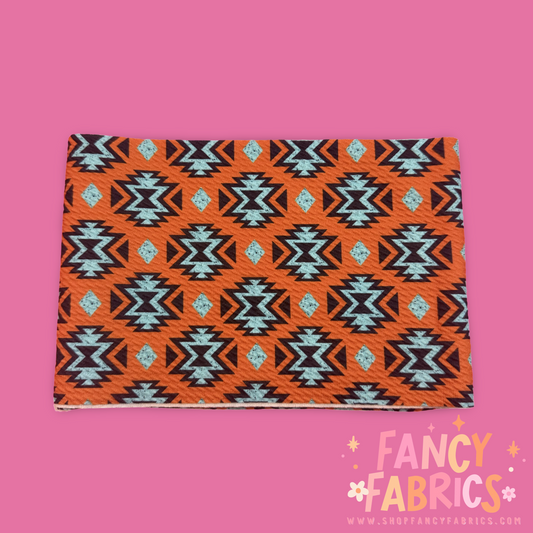 Brown Aztec | 5" x WOF | Bullet Strip | Ready To Ship (Copy)