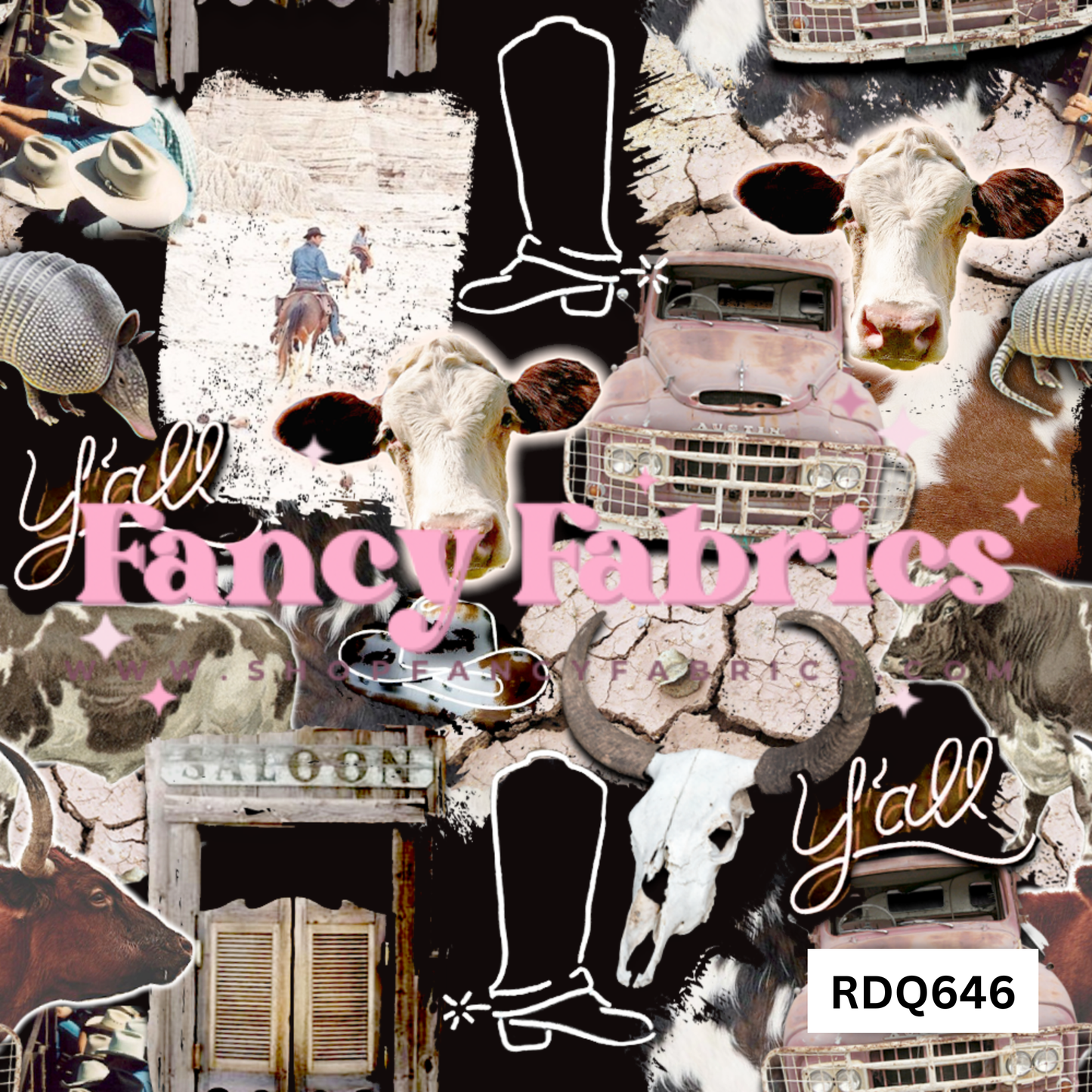 RDQ646 | PREORDER | Fabric By The Yard
