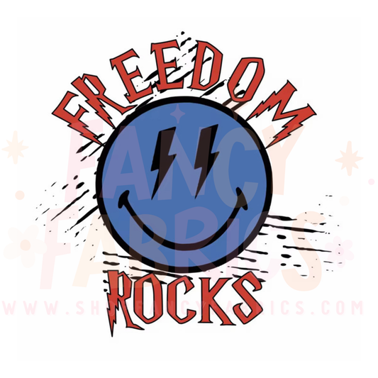 Freedom Rocks | Child Size | DTF Transfer