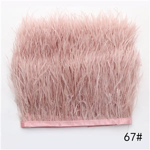 Blush | Feather Fringe | By The Yard