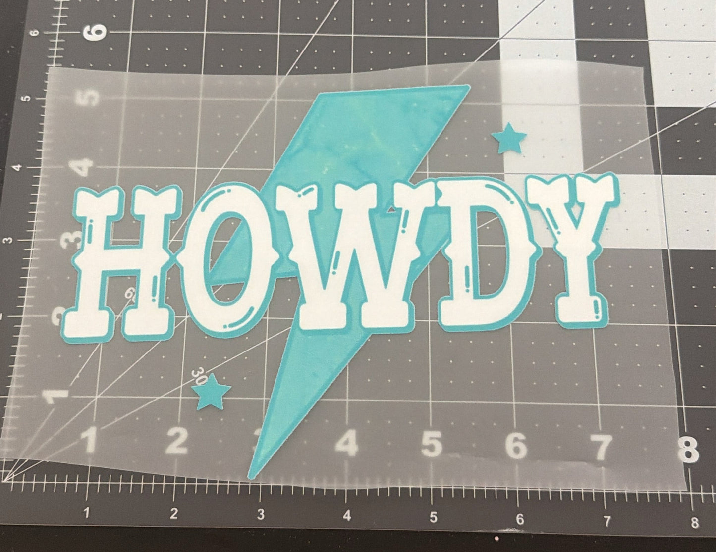 Howdy Bolt | Child Size | DTF Transfer