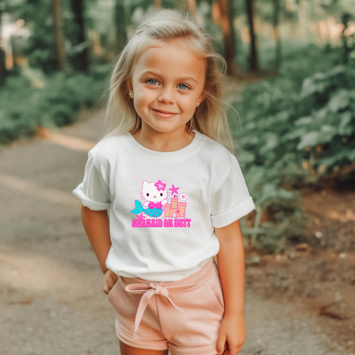 Mermaid On Duty | Toddler Size | DTF Transfer