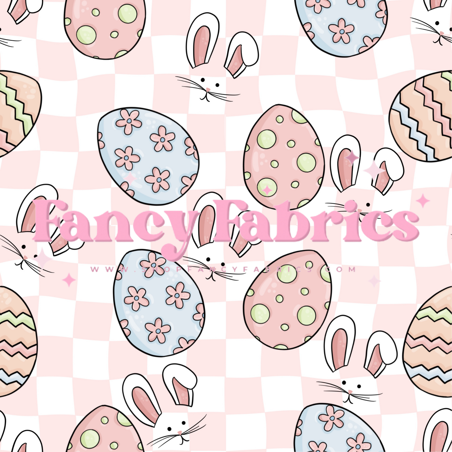 Easter Eggs & Bunnies | PREORDER | By The Yard