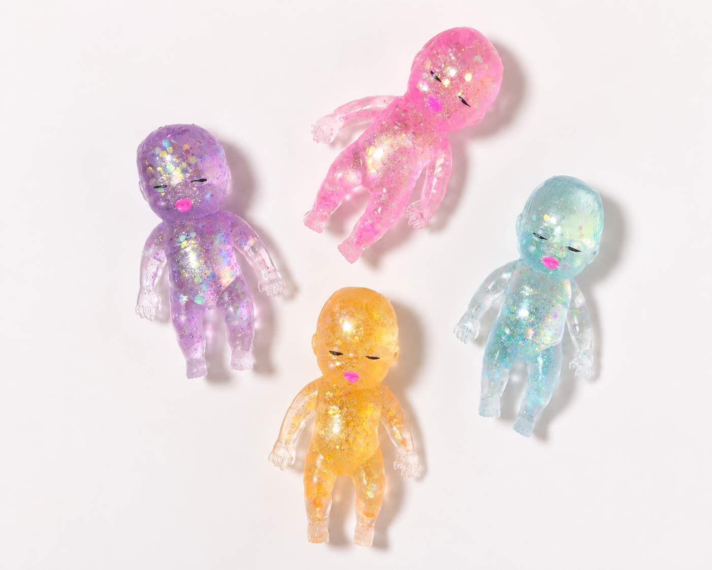 Glitter Baby | Random Color Squishy | Ready To Ship
