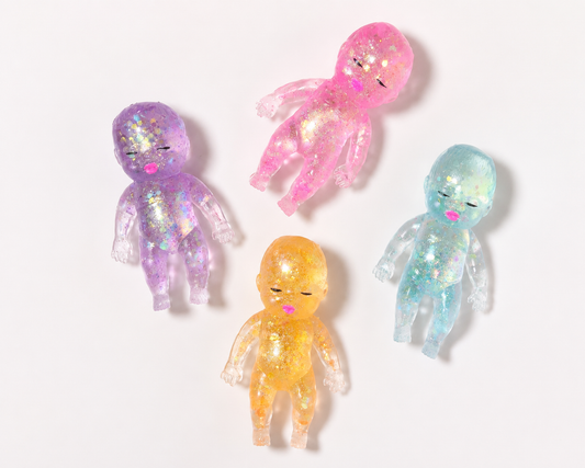 Glitter Baby | Random Color Squishy | Ready To Ship