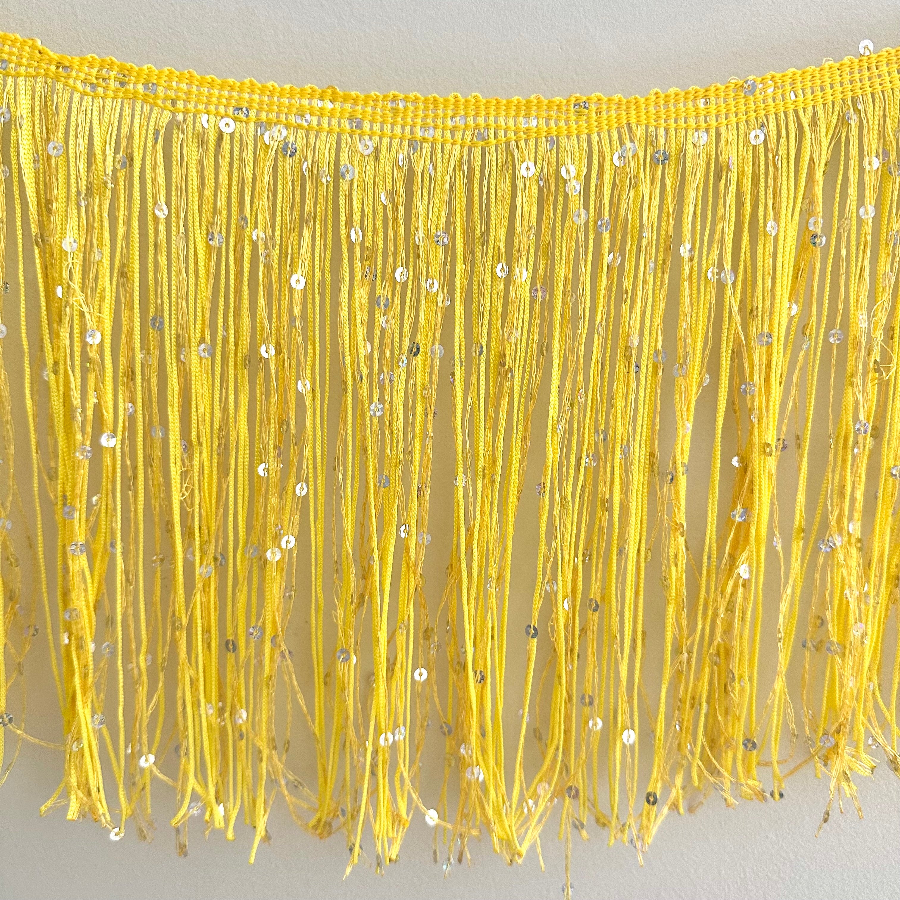 Sequin Fringe | By The Yard