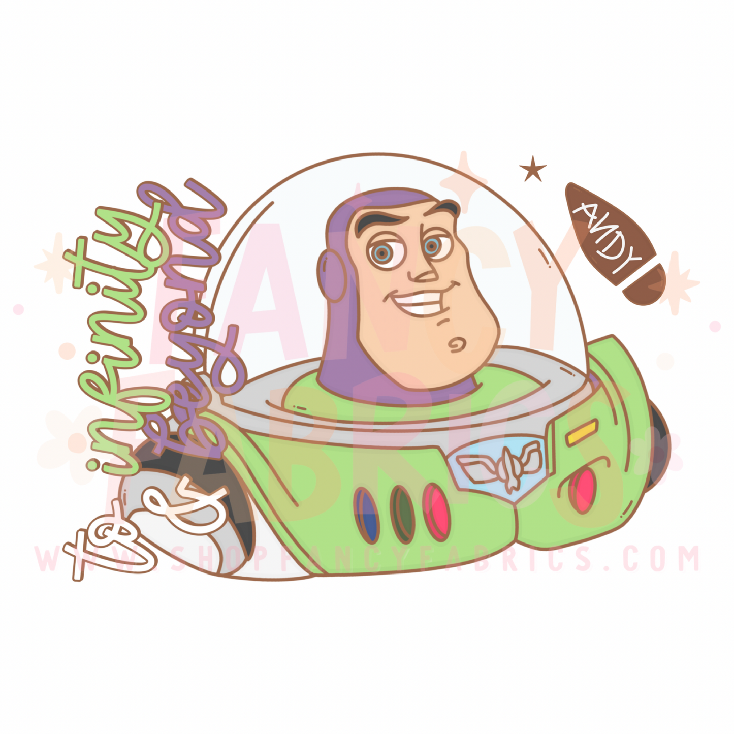Infinity & Beyond | Child Size | DTF Transfer