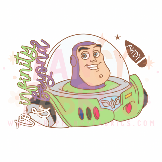 Infinity & Beyond | Child Size | DTF Transfer