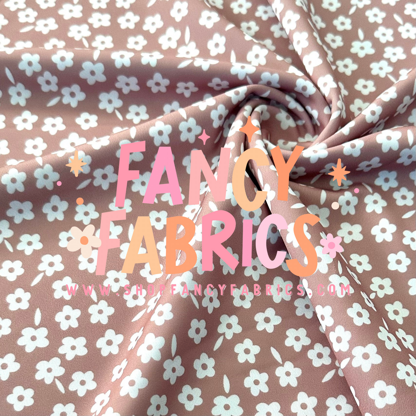 Brown Ditsy Floral | Swim | Ready To Ship