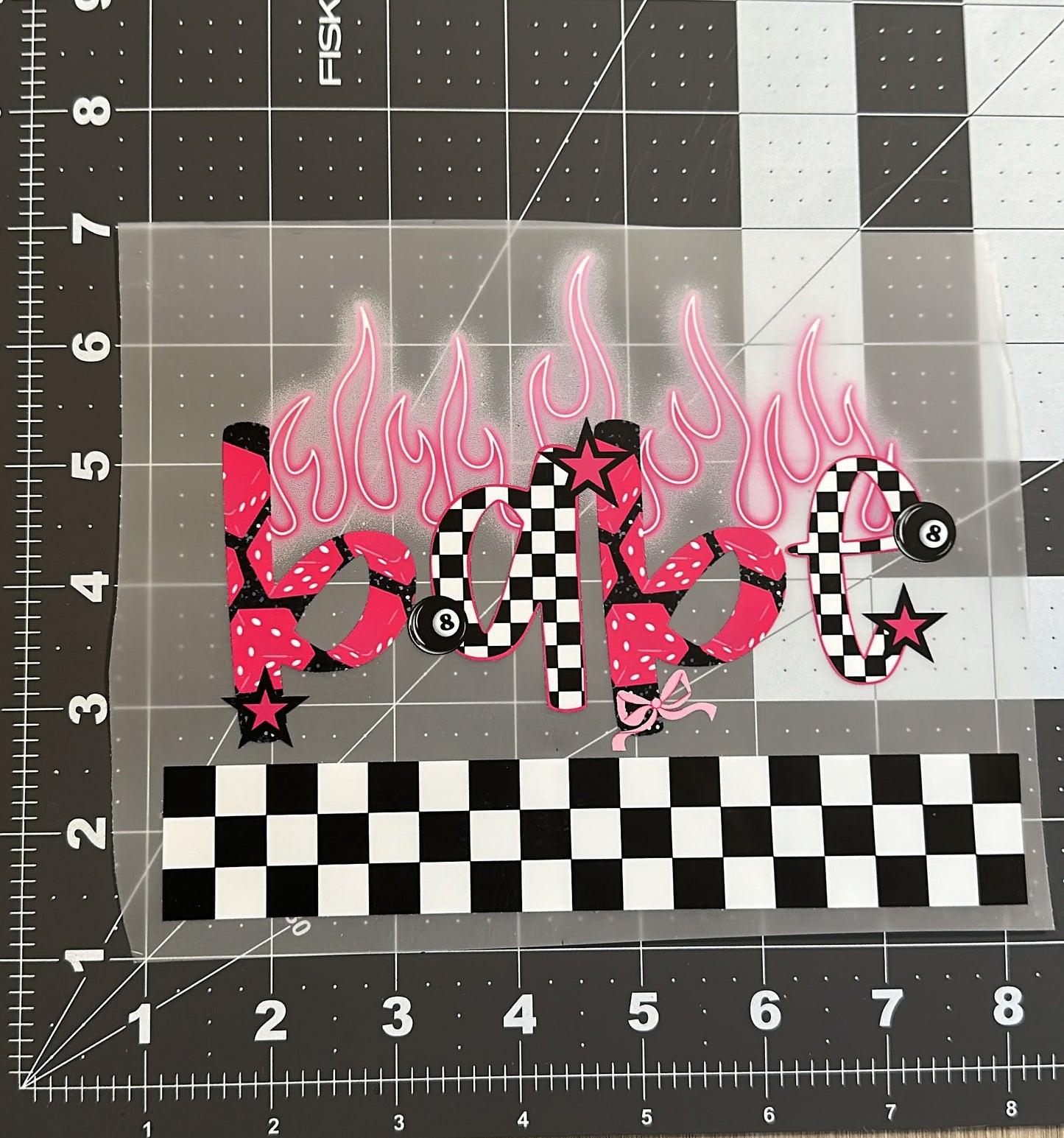 Babe (Flames) | Child Size | DTF Transfer