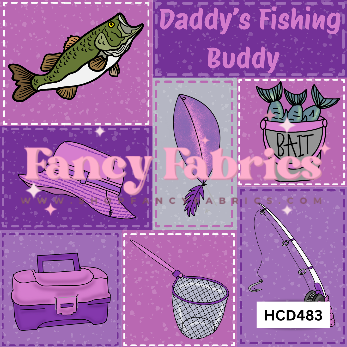 HCD483 | PREORDER | Fabric By The Yard