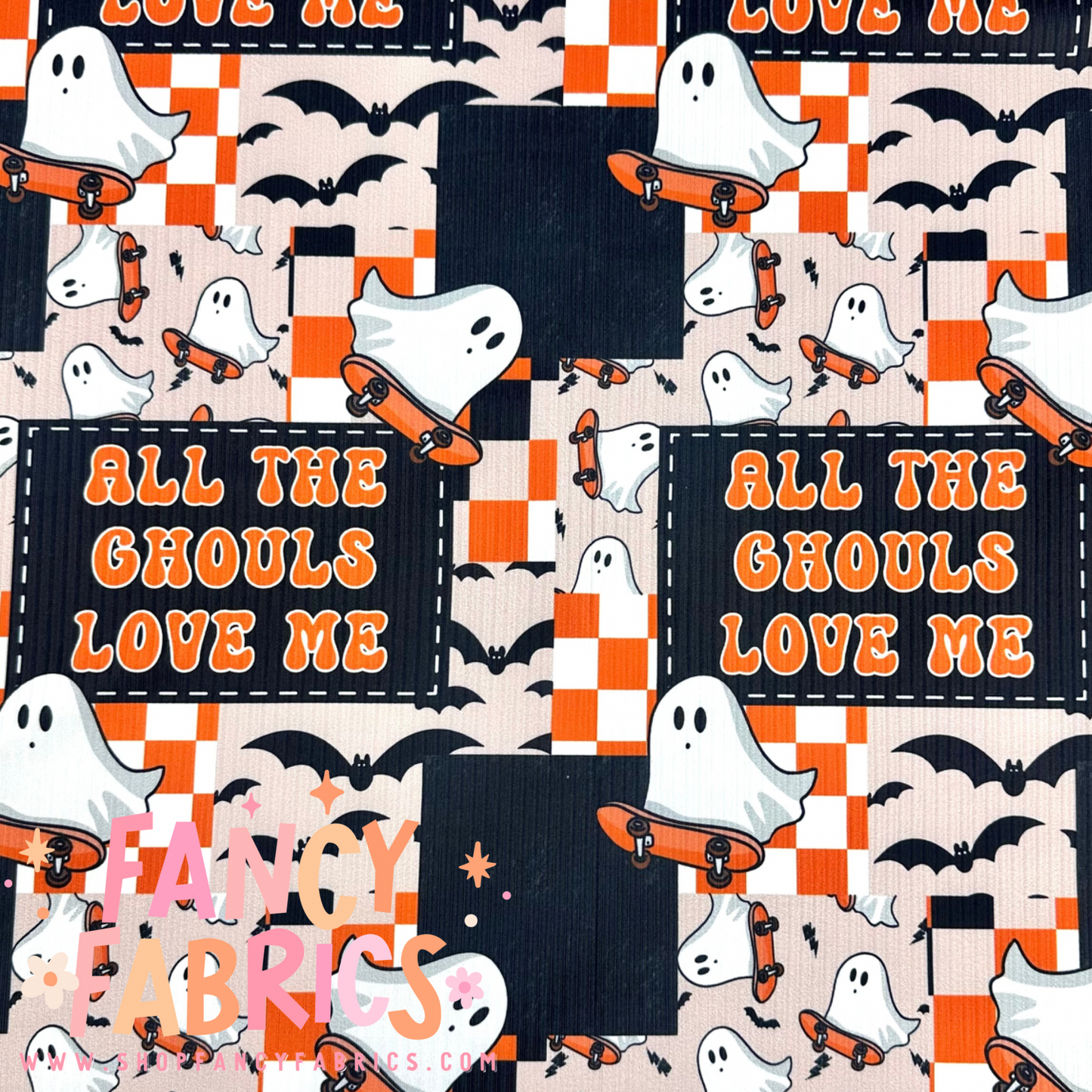 Ghouls Love Me | 8x8 Scaling | Skinny Rib | Ready To Ship