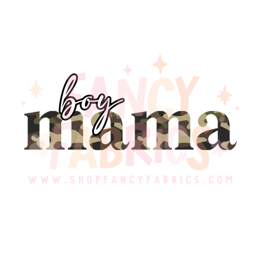 Boy Mama | Adult Size | DTF Transfer | Ready To Ship