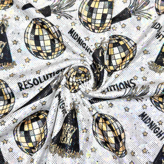 Resolutions | 6x6 Scaling | Printed Shattered Holographic | Ready To Ship