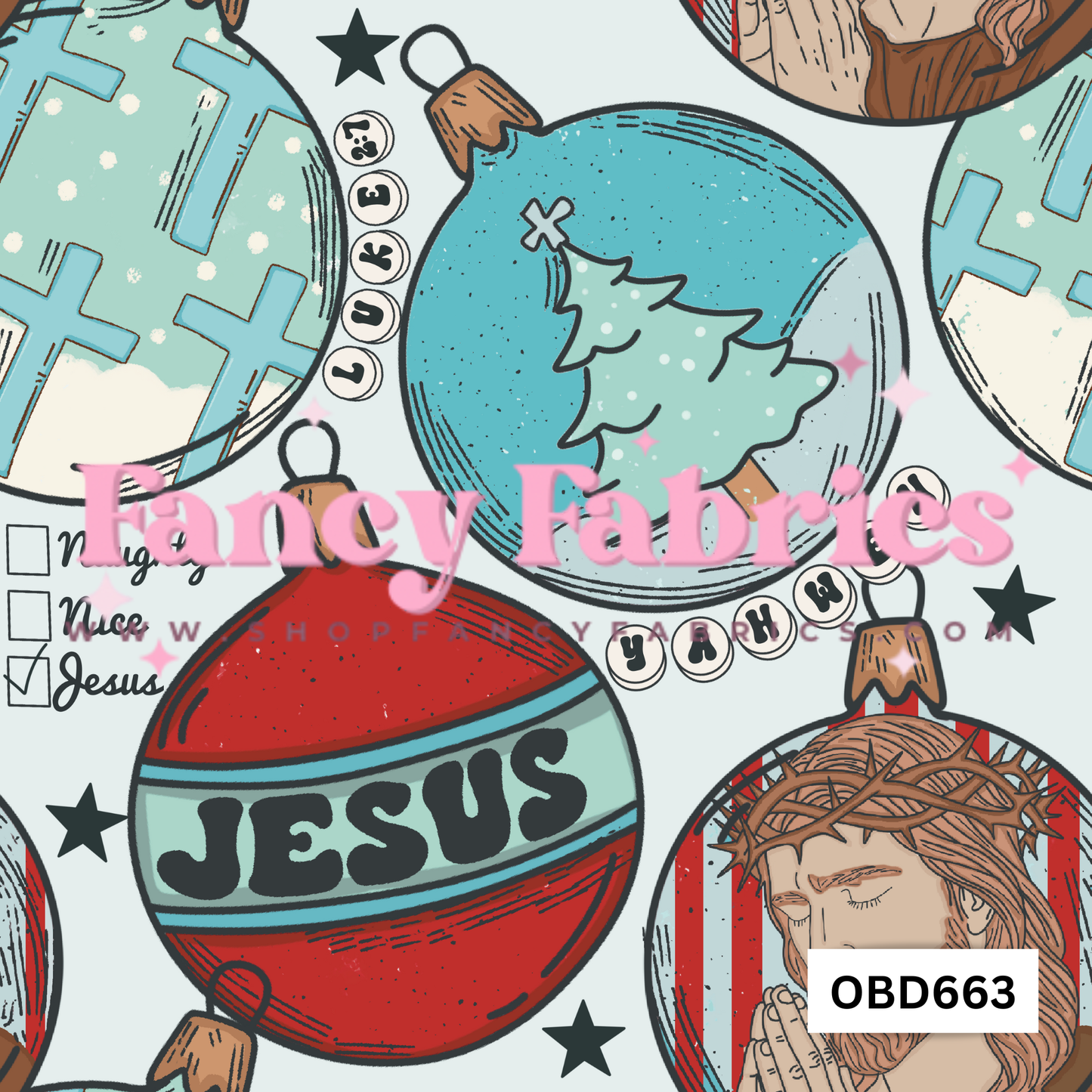 OBD663 |  PREORDER | Fabric By The Yard
