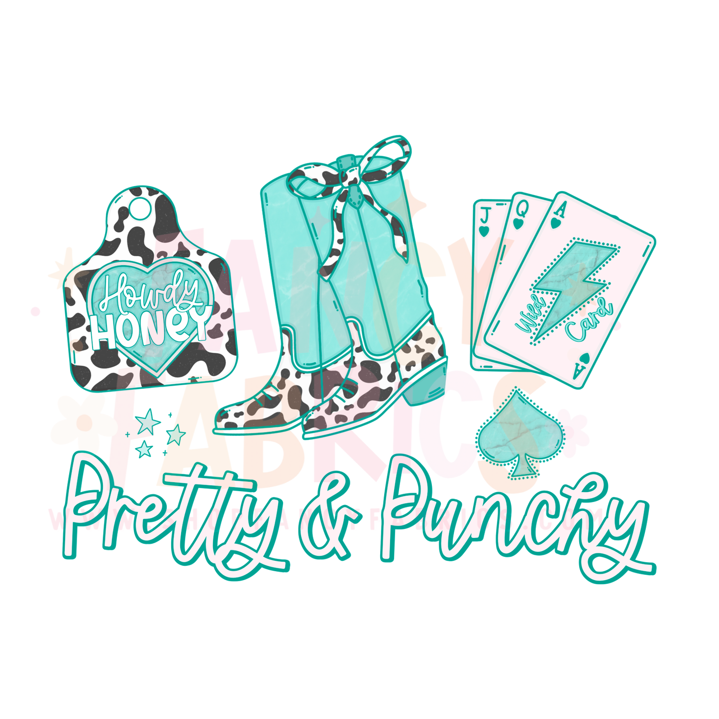 Pretty & Punchy | Child Size | DTF Transfer