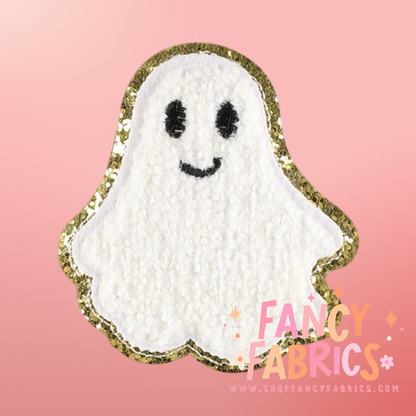 Ghost (Glitter) | Iron On Patch