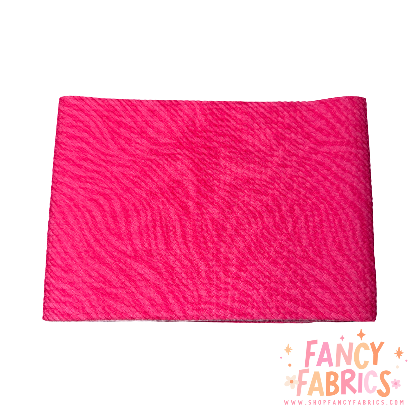 Hot Pink Zebra | 5" x WOF | Bullet Strip | Ready To Ship