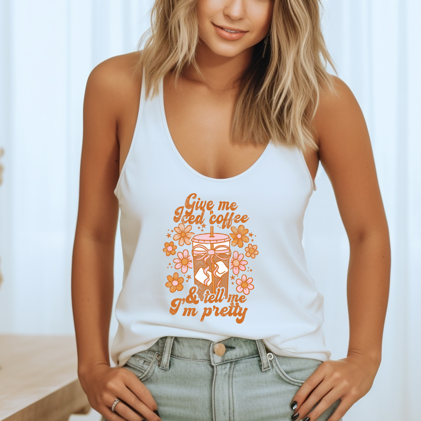 Tell Me I'm Pretty | Adult Size | DTF Transfer | Ready To Ship