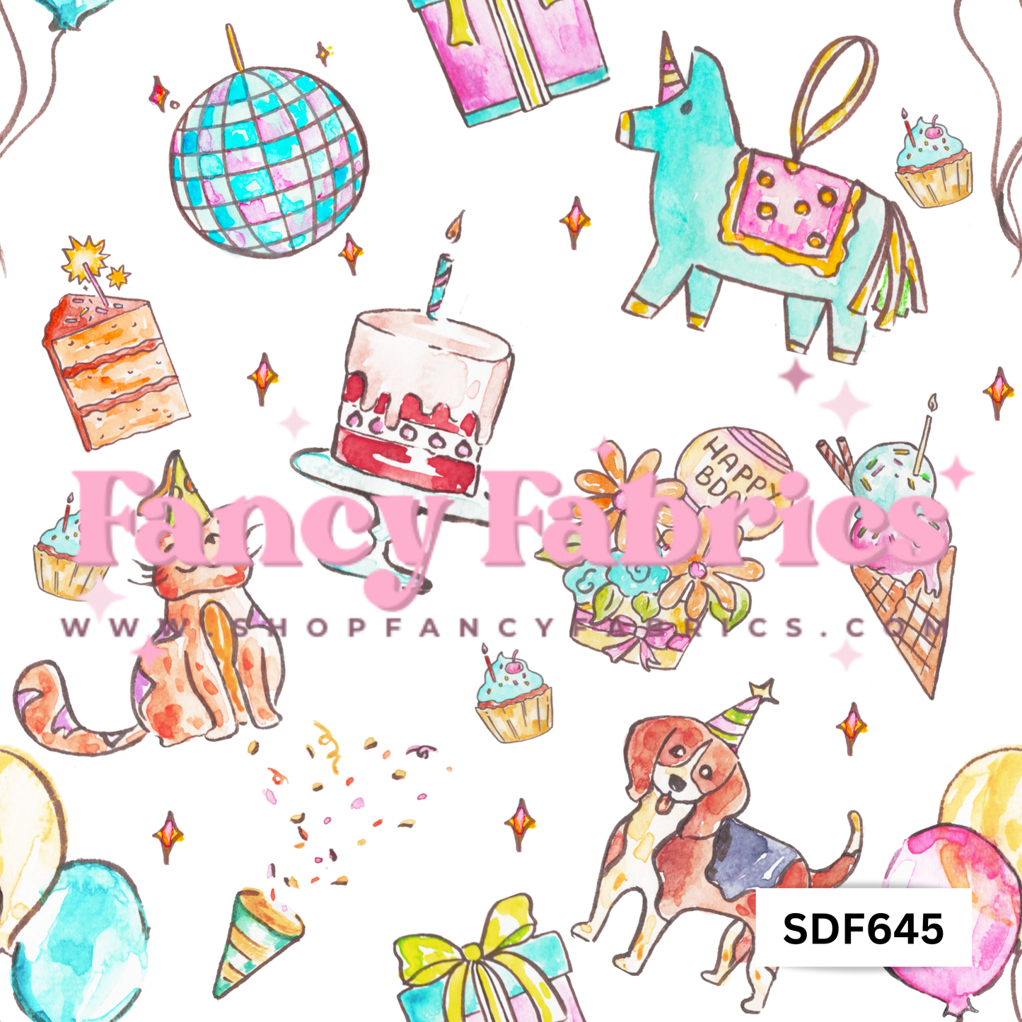 SDF645 | PREORDER | Fabric By The Yard