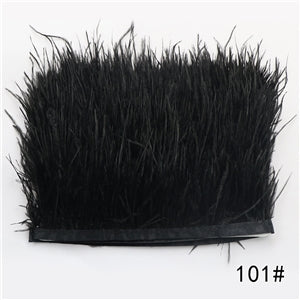Black | Feather Fringe | By The Yard