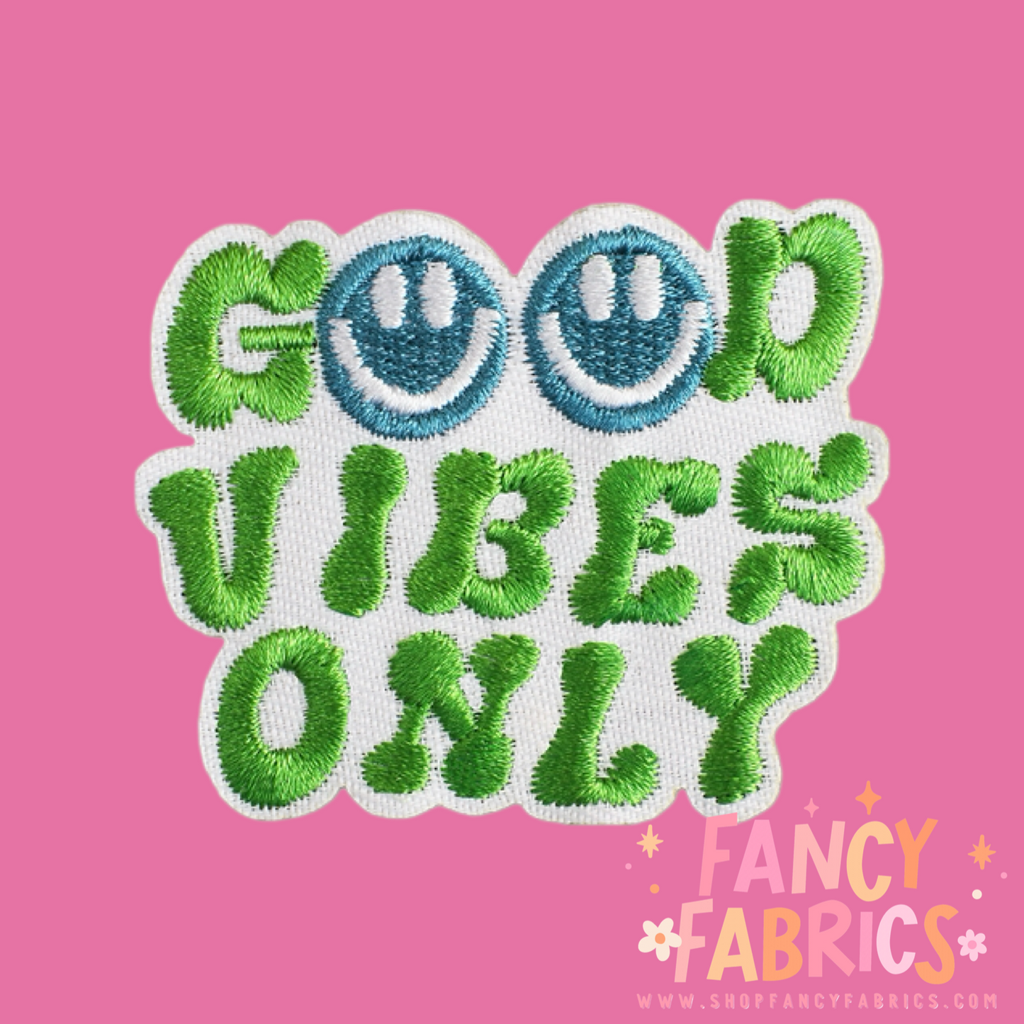 Good Vibes Only | Iron On Patch