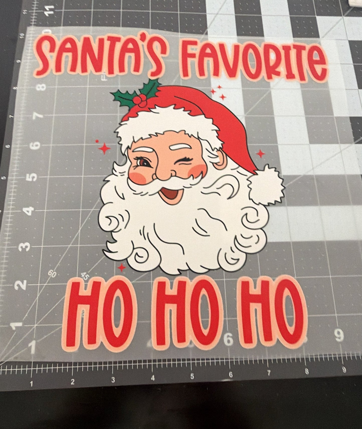 Santa's Favorite Ho | Adult Size | DTF Transfer | Ready To Ship