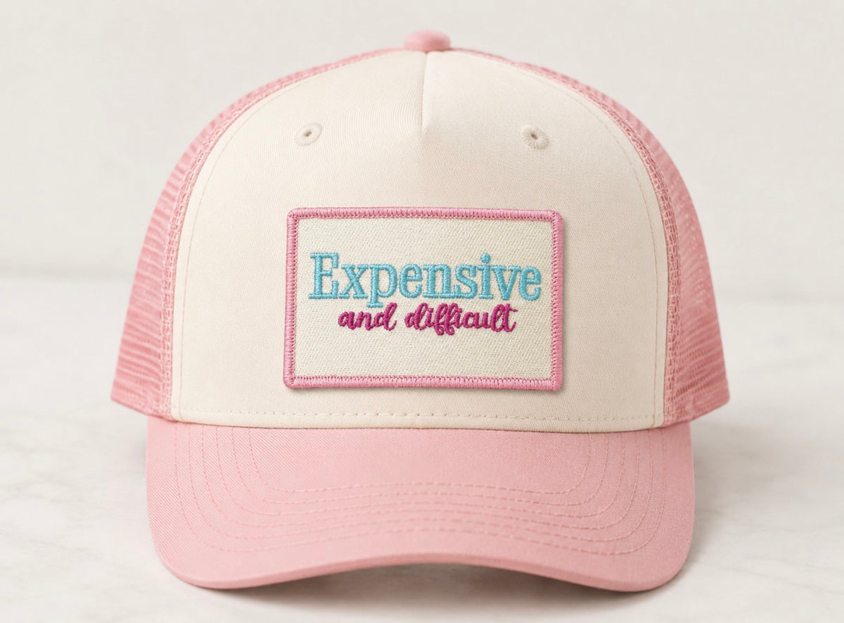 Expensive & Difficult | Iron On Patch