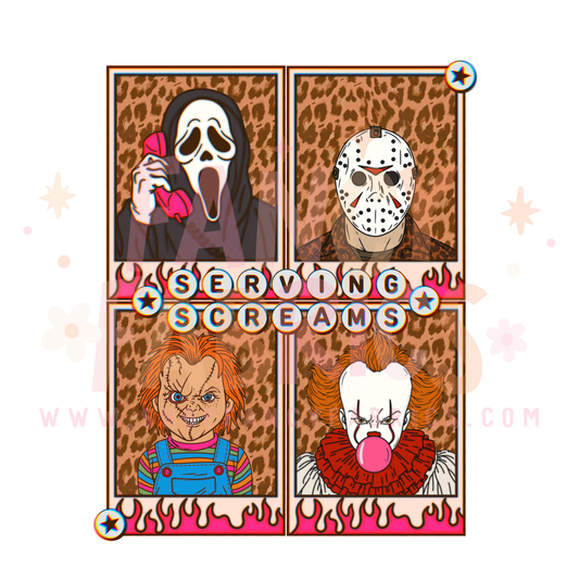 Serving Screams | Toddler Size | DTF Transfer