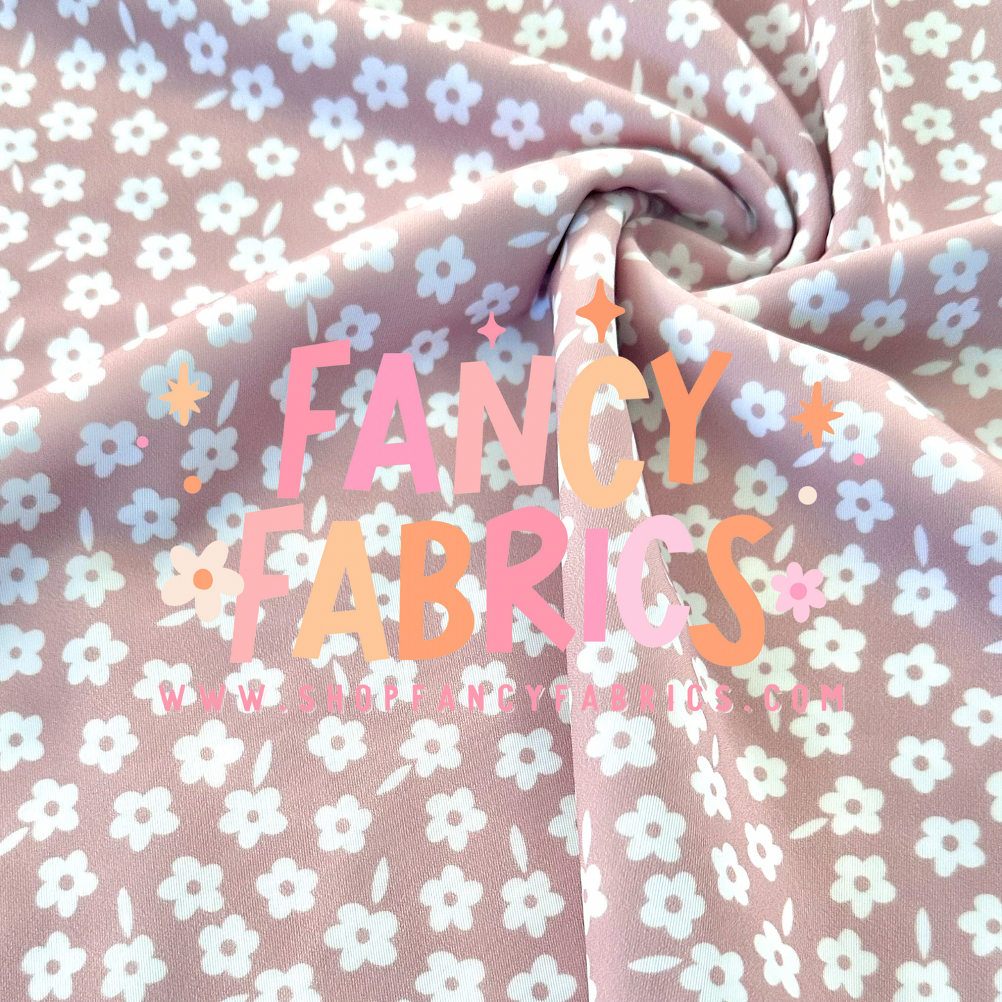 Tan Ditsy Floral | Swim | Ready To Ship