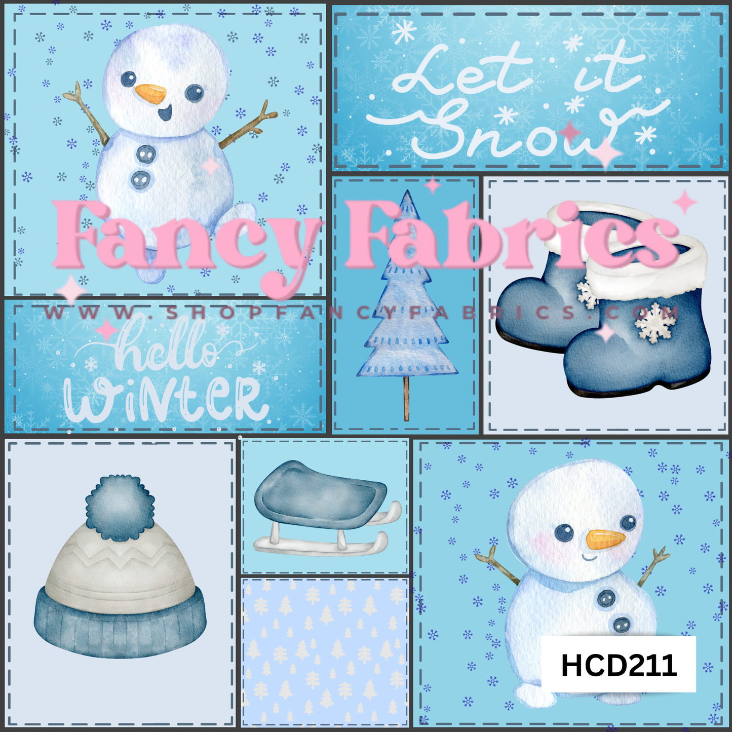 HCD211 | PREORDER | Fabric By The Yard