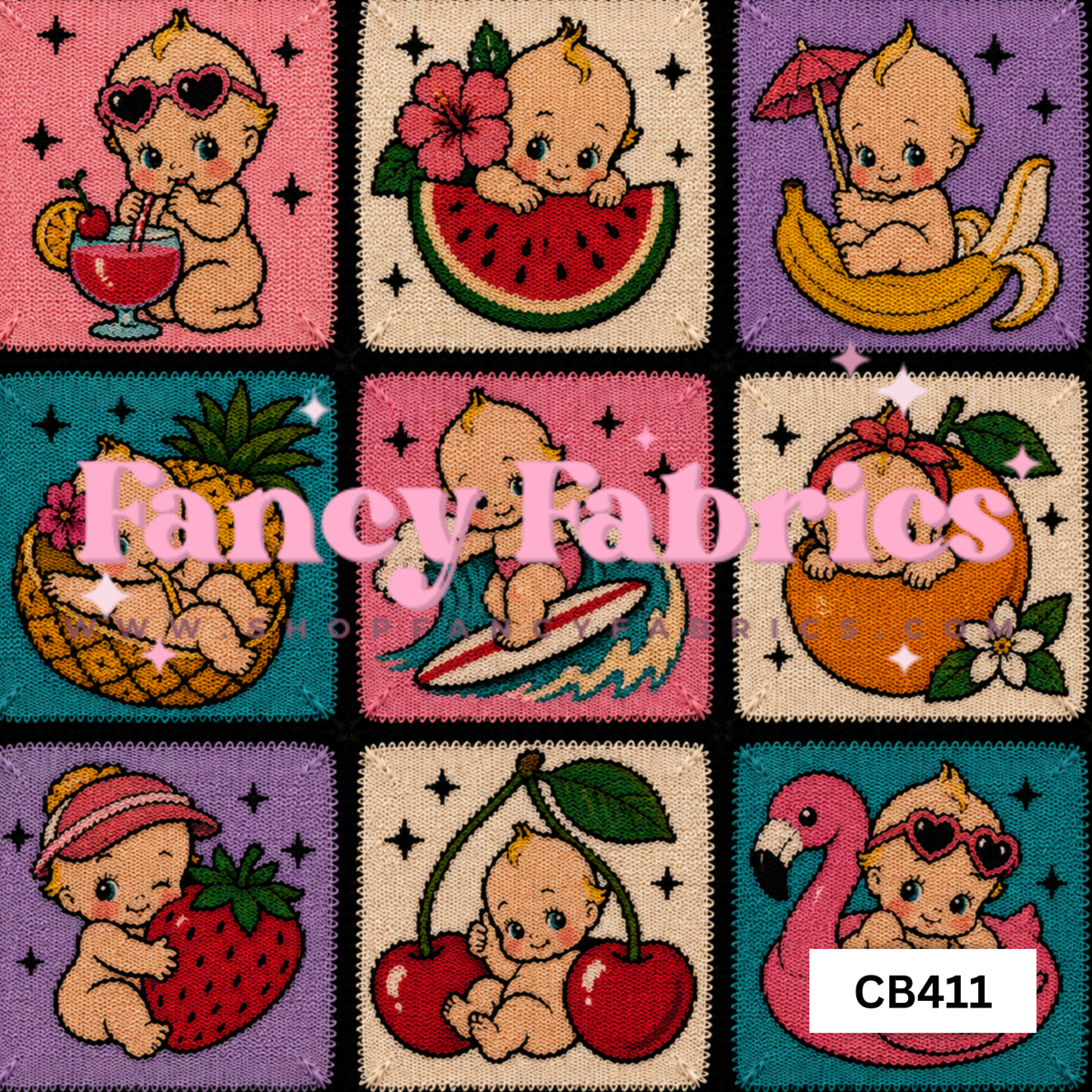 CB411 | PREORDER | Fabric By The Yard