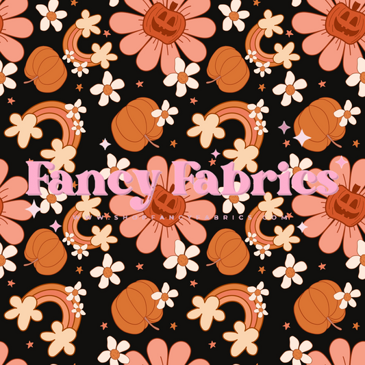 Halloween Floral | PREORDER | By The Yard