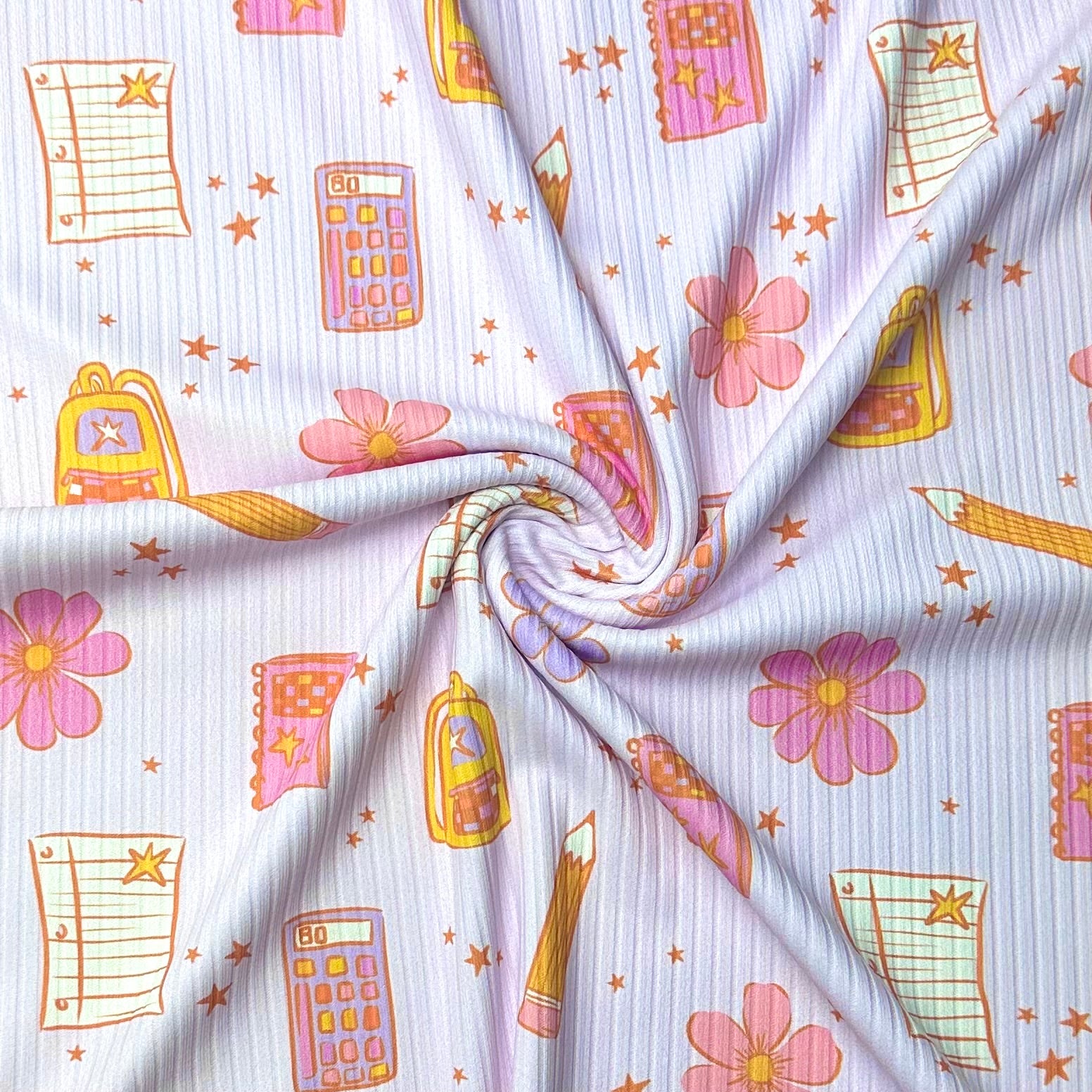 Groovy School | 8x8 Scaling | Skinny Rib | Ready To Ship