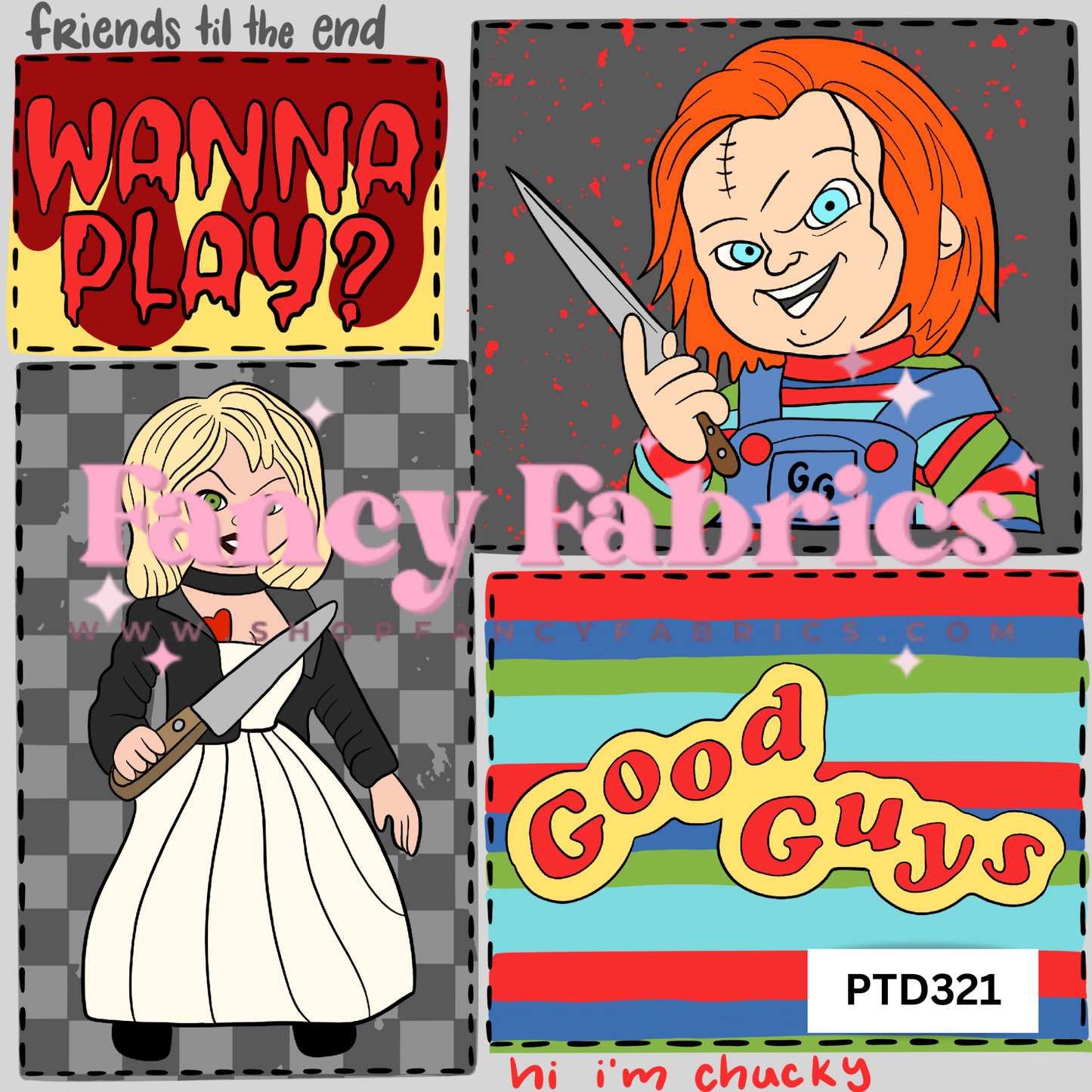 PTD321 | PREORDER | Fabric By The Yard